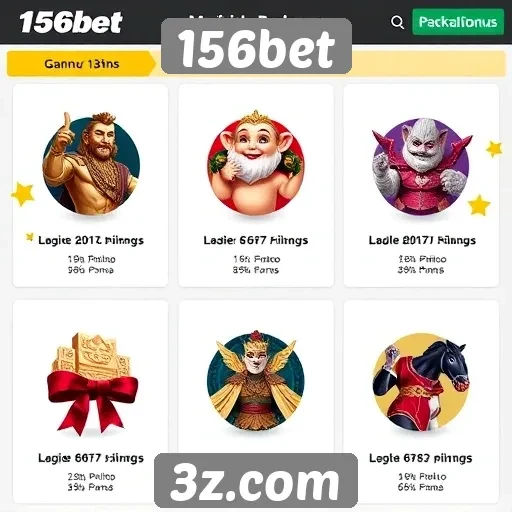 Ofertas de bônus disponíveis no 156bet